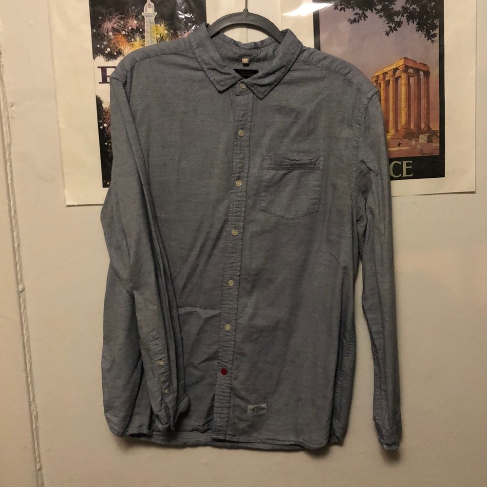 Urban outfitters Blue button down shirt